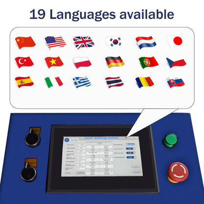 3000W 2000W 1500W Laser Welder 4 in 1 Laser Welding Cleaning Cutting Machine with Dual Wire Feeder Machine Handheld for Metal