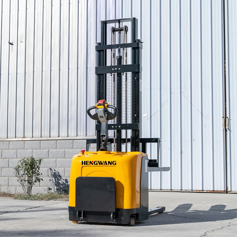 Fully Electric Stacker 2 ton 1 ton 1.5 ton Electric Stacker 1.6M-3.5M Lifting All Electric Forklift Easy Climbing Support Custom