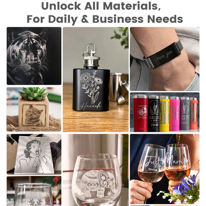 Algolaser 40*43cm CNC Router Laser Cutter Engraver 3.5” Touch Scree Table Lase Cut Engraving Machine DIY Tools For Metal Wood