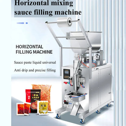 PBOBP Automatic Packing Machine For Tomato Sauce Honey Shampoo Ketchup Paste Packaging Machine