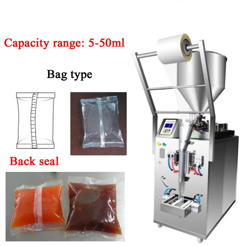 PBOBP Shampoo Paste Sauce Automatic Honey Packing Machine Vertical Automatic Paste Packaging Machine Paste Packaging Machine