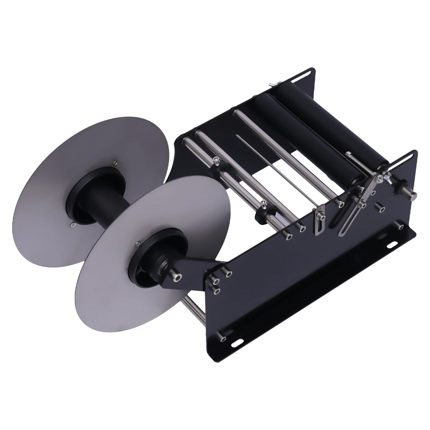 Manual Round Bottle Labeling Machine (Iron)—10-30pcs/min, ±0.5mm Accuracy, Desktop/Freestanding, Fits 0.79-4.72in Bottles