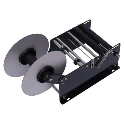 Manual Round Bottle Labeling Machine (Iron)—10-30pcs/min, ±0.5mm Accuracy, Desktop/Freestanding, Fits 0.79-4.72in Bottles