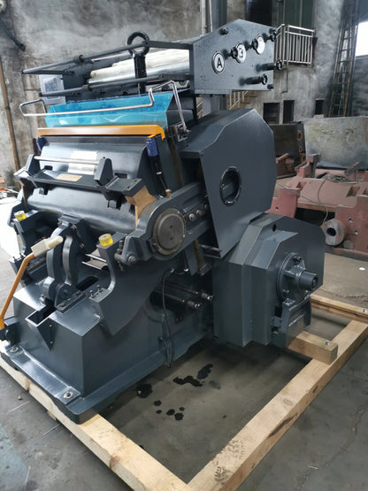 【Best-selling】750-1200 All Size Automatic Flat Bed Label Paper Box Die Cutting Machine Carton Printing Slotting Die-cutting Crea