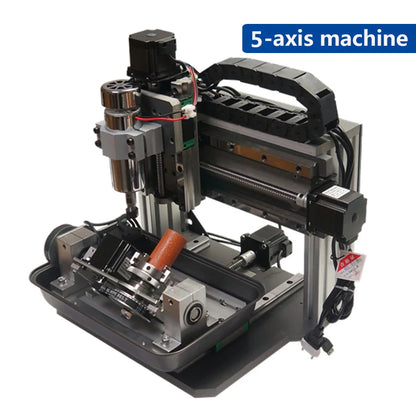 LY Mini DIY CNC Router 3020 Square Line Rail 500W ER11 Spindle 3 /4 /5 Axis PCB Wood Milling Metal Engraving Machine USB Port