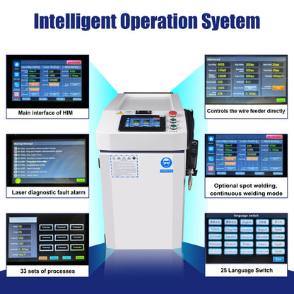 2000W 4 in 1 Laser Welding Cleaning Cutting Soldering Machine for All Metal 3000W 1500W Handheld Fiber Laser Welder EU US Stock