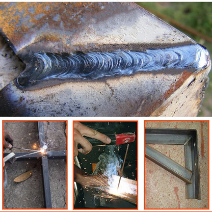 MMA-250 Portable Welding Machine Inverter Arc Electric Welder Current Adjustable Compact Welding Machine With Tools Storage Box