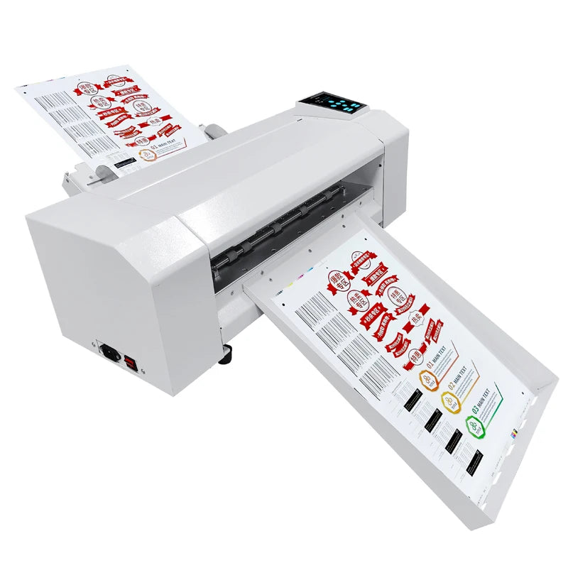 2025 New Automatic FC350 Label Die Cutting Machine High Precision A3+ A3 A4 Crease Function for Gift Box Servo Driver Signmaster