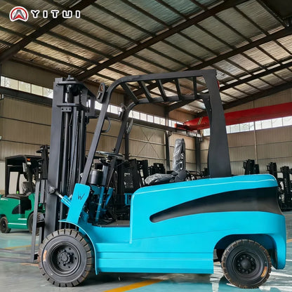 Electric Forklift Lifting Truck 3 Ton 5 Tons Ce Epa Electric Warehouse 3.5 Ton Mini Forklift Warehouse Forklift Customized