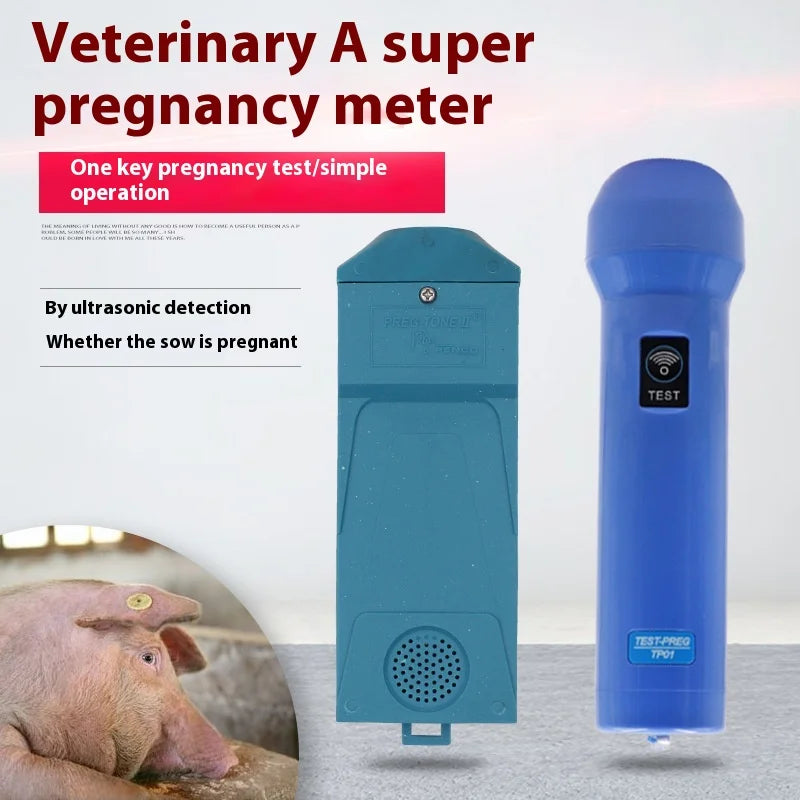 Livestock Portable Ultrasound Pregnancy Tester Swine Pig Pork Sheep Pregnancy Test livestock waterproof PregnancyTester Overtake