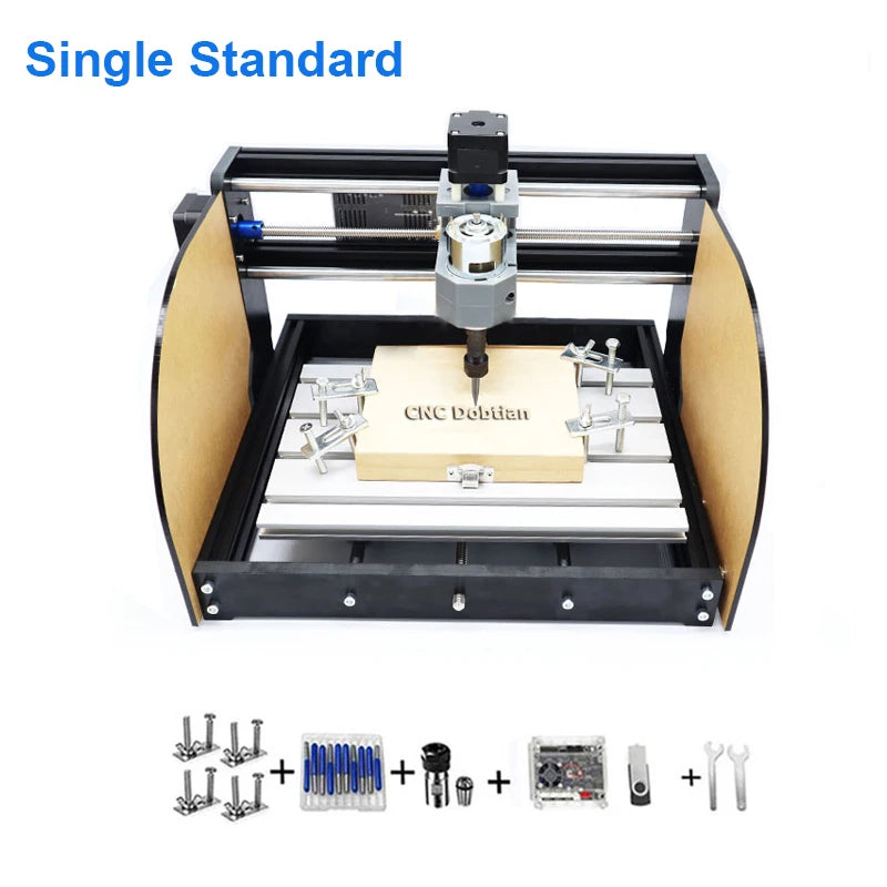 CNC 3018 Pro Max Laser Engraver DIY Engraving Machine GRBL 3-Axis PCB Milling Laser Wood Router Upgraded 3018Pro Mini Engraver