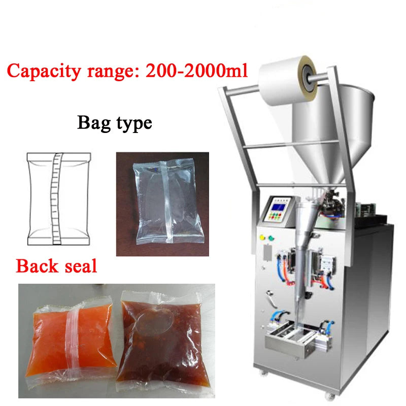PBOBP Vertical Paste Packaging Machine Food Seal Bags Automatic Electric Food Sealer Packing Machine 220V 110V