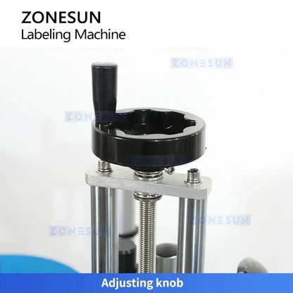 ZONESUN ZS-TB300I Vertical Single Side Glue Bottle Labeling Machine for Flat Surface Packaging