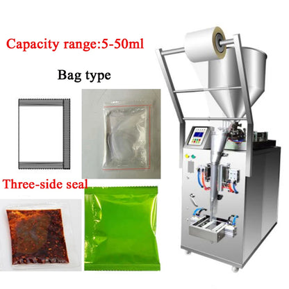 PBOBP Shampoo Paste Sauce Automatic Honey Packing Machine Vertical Automatic Paste Packaging Machine Paste Packaging Machine