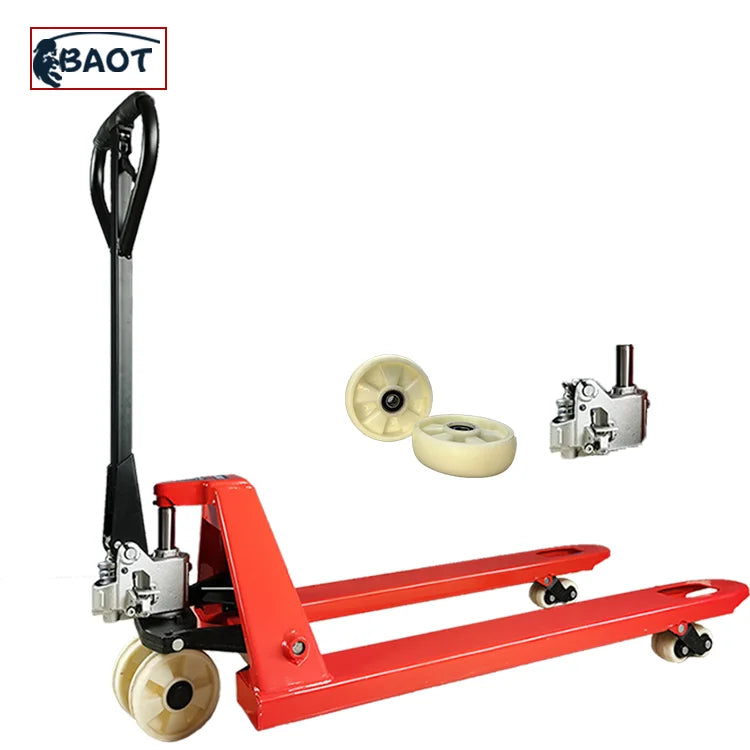 Hydraulic Pallet Jacks 2ton 2.5ton 3ton Manual Hand Pallet Truck for Goods Handing