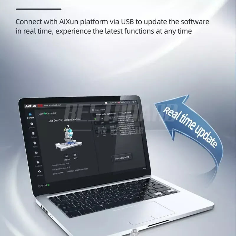 AIXUN Grinder Machine 2nd Gen for Mobile Phone Motherboard CNC and Cpu Chips Grinding Polishing Tools