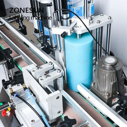 ZONESUN ZS-TB500A Automatic Label Applicator Jar PET Round Bottle Labeling Machine with Date Coder