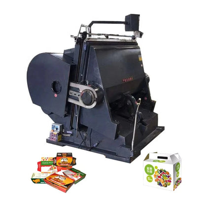 Easy Operation Cardboard Carton Box Kiss Cut Die Cutter Cutting and Creasing Machine