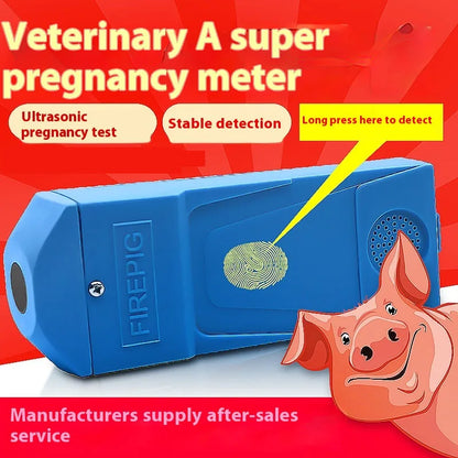 Livestock Portable Ultrasound Pregnancy Tester Swine Pig Pork Sheep Pregnancy Test livestock waterproof PregnancyTester Overtake