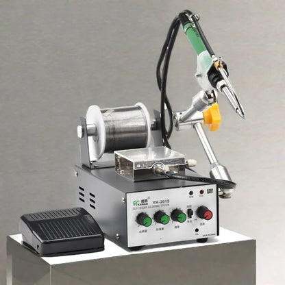 YH2015 Automatic Soldering Machine High-power Foot-operated Tin Soldering Iron 375c Tin Constant Temperature Soldering Station