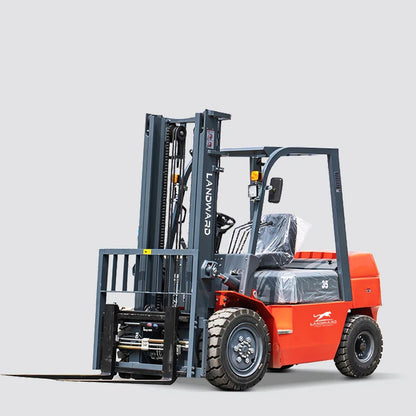 Hydraulic Diesel Forklift Lifting Truck 3 Ton 5 Tons CE EPA With Fork Positioner And Side Shifter Warehouse Forklift Customized