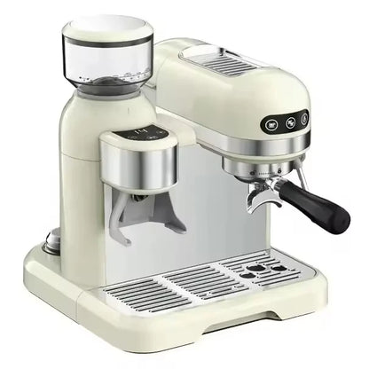 CAFOVO EM3601 3 in 1 Espresso Coffee Brewer Machine with Grinder 3 heating blocks 19bar Commercial Italy Coffee Maker