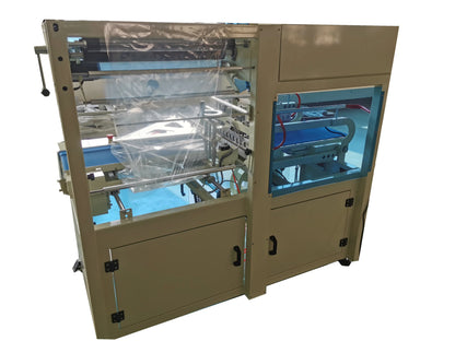 Hipac Newest Gift Carton Box Case Soap Egg Packing Plastic POF Film L Sealer Tunnel Wrapping Automatic Shrink Packaging Machine