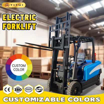 Hot-Selling Customized Mini Electric Forklifts 1Ton 2Ton 3Ton Household High-Load Mini Loading Electric Forklifts Delivered Quic