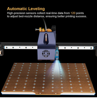 FLYINGBEAR Reborn 3 3D Printer with Auto Leveling Max 500mm/s High Speed Printing Size 300*300*350mm CoreXY All-aluminum Machine