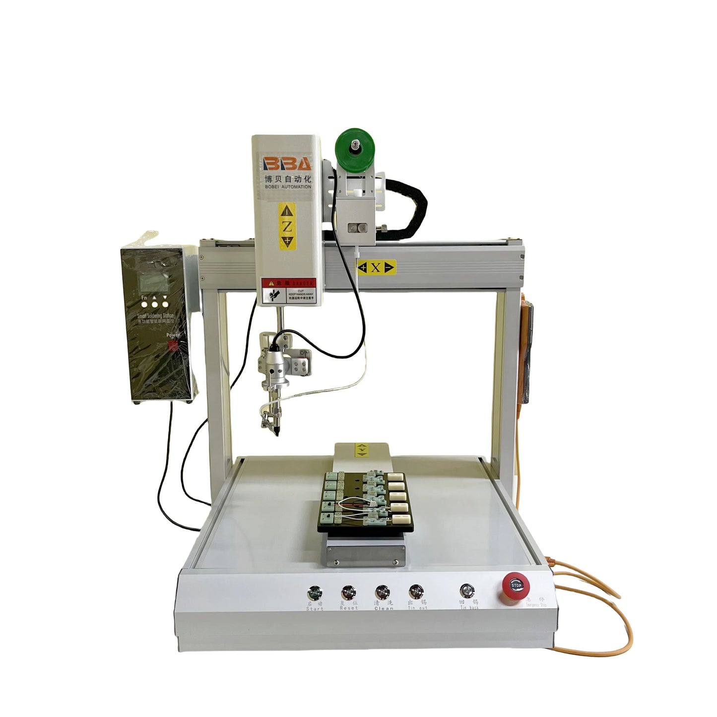 BBA Advanced Automatic Soldering Robot Desktop 3 Axis Soldering Weld Machine with Tin Feeder Mqquina De Soldar Robot De Soudure