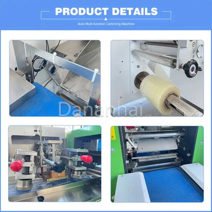High Speed Pillow Packaging Machine, Fruit Mooncake Tableware Packaging Machine, Bread Hardware Bagging Sealing Machine