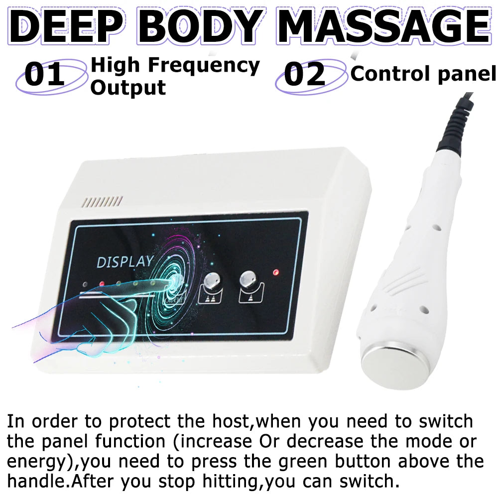 1Mhz Ultrasonic Therapy Machine Portable Beauty Massage Physiotherapy Muscle Pain Relief Massager Newest Ultrasound Instrument
