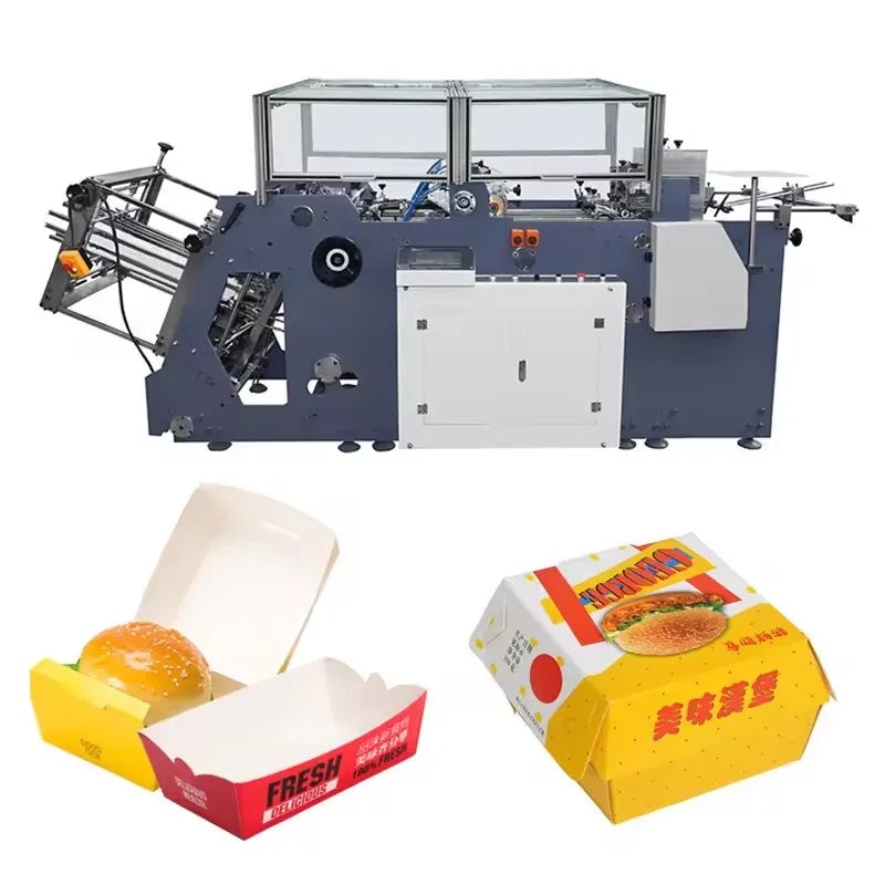 Box Die Cut Machine Fully Automatic Corrugated Box Machine Automatic Box Corrugated Cardboard Making Machine