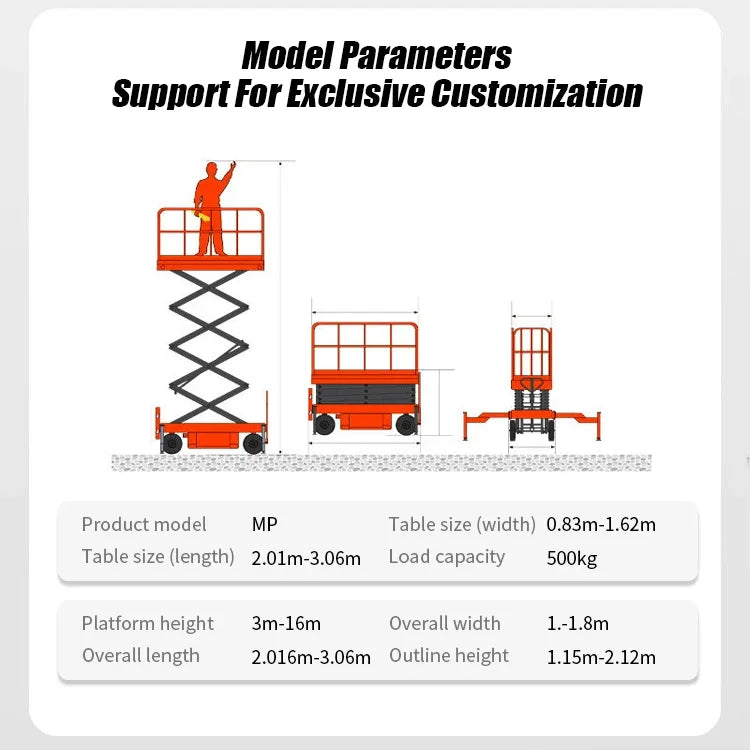 Scissor Lift Electric Pallet Jacks Efficient and Easy to Use for Material Handling