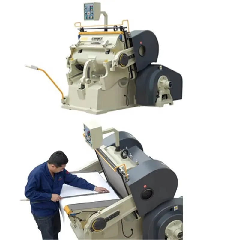 【Best-selling】750-1200 All Size Automatic Flat Bed Label Paper Box Die Cutting Machine Carton Printing Slotting Die-cutting Crea