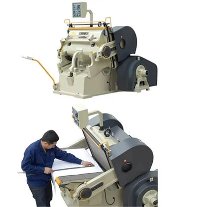 【Best-selling】750-1200 All Size Automatic Flat Bed Label Paper Box Die Cutting Machine Carton Printing Slotting Die-cutting Crea