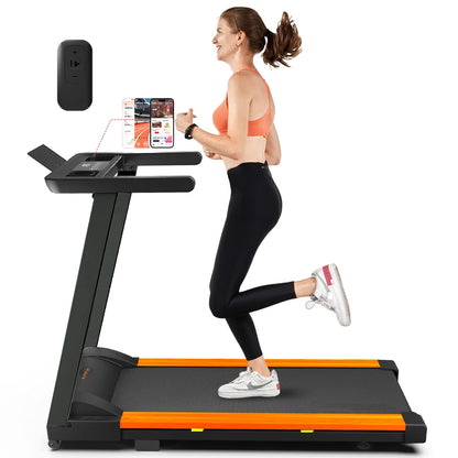 3.0HP Treadmills Electric APP Online Monitoring 7.5MPH Remote Control Foldable Quite Running Walkingpad for Home Portable 300LBS