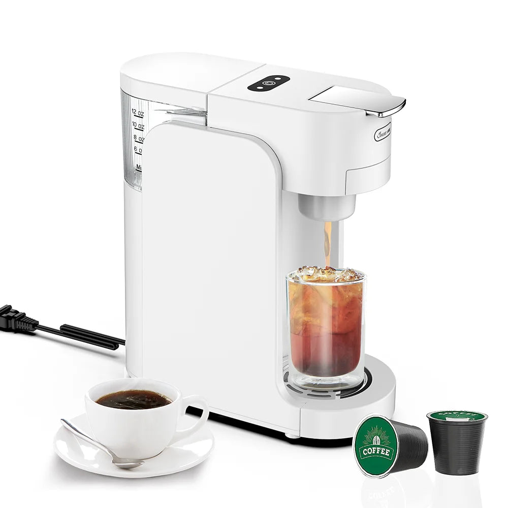 Commercial capsule coffee machine, Portable mini espresso machine, Desktop mini coffee maker, Energy-saving mode, Silent office