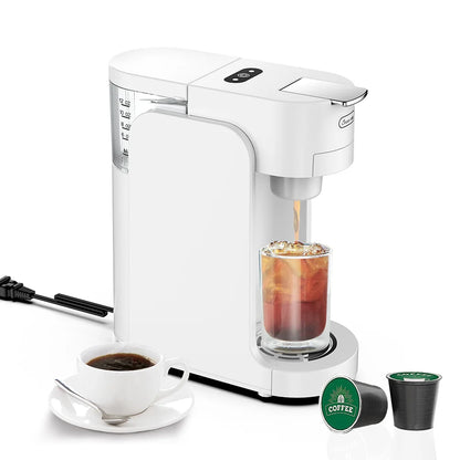 Commercial capsule coffee machine, Portable mini espresso machine, Desktop mini coffee maker, Energy-saving mode, Silent office