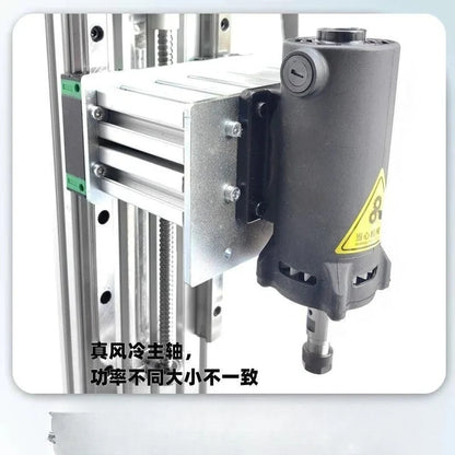 Electric grinding engraving machine seal four-axis Wenwan small engraving machine computer automatic woodworking cnc