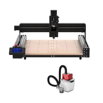 Twotrees TTC450 CNC Router Milling Cutting Machine GRBLLaser Engraver For Acrylic PCB PVC Metal Aluminum 500W Spindle Motor
