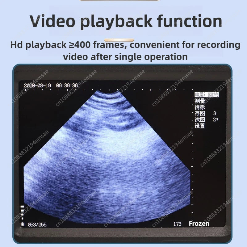 5.7 Inch LCD Screen Portable Veterinary Ultrasound Scanner For Cattle Cow Pig Horse Ultrasound pregnancy testing Machine Color