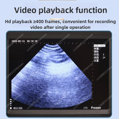 5.7 Inch LCD Screen Portable Veterinary Ultrasound Scanner For Cattle Cow Pig Horse Ultrasound pregnancy testing Machine Color