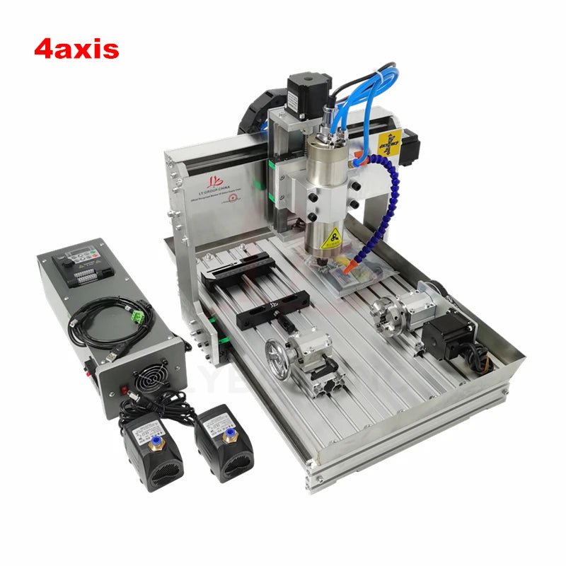 5 Axis CNC Router 3040 2200W 4 Axis Wood Engraver 6040 PCB Engraving 3020 PCB Drilling Milling Machine With Sink