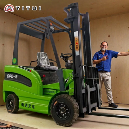 2025 New Style 3.5 Ton Electric Stacker Truck All-electric Forklift Electric Walking Forklift Warehouse CE Certified Customized