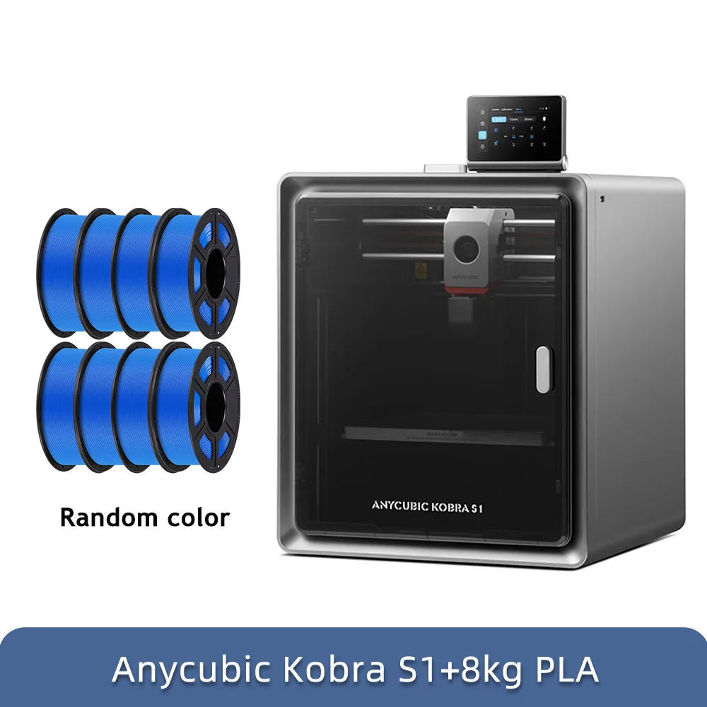 Anycubic Kobra S1 Speedy 3D Printer Up to 600mm/s High Speed Printing Auto Leveling CoreXY Structure Direct Extruder