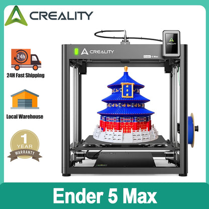 Creality Ender 5 Max 3D Printer 700mm/s Max Printing Speed Large Build Volume 40 *40 *40 Auto Leveling Linear Rail Dual Z Axis