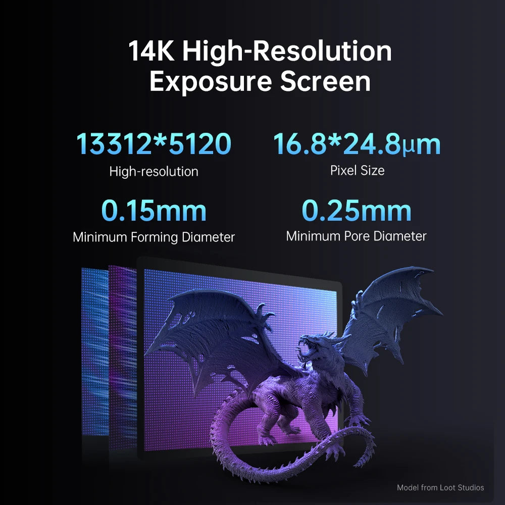 ANYCUBIC Photon Mono M7 AE Version Mono MSLA 3D Printer High Speed Resin Photocuring 14K 10'' LCD Printing Size 223*230*126mm