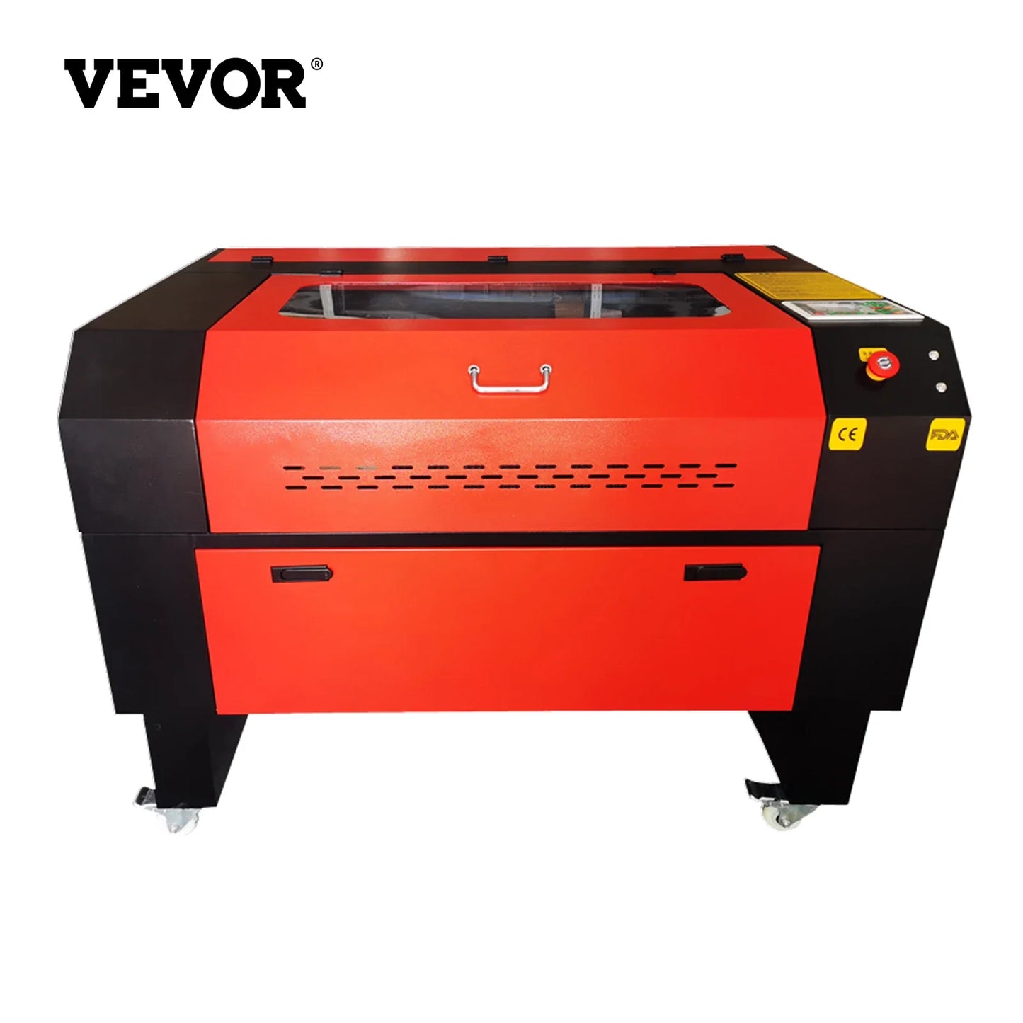 VEVOR  60W 80W Laser Machine Engraver K80 Laser Engraving Machine CNC Cutting Machine Infinite Length Design