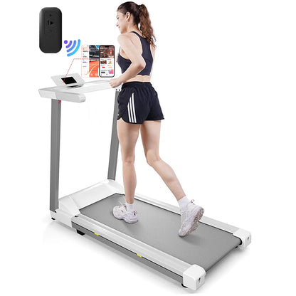 3.0HP Treadmills Electric APP Online Monitoring 7.5MPH Remote Control Foldable Quite Running Walkingpad for Home Portable 300LBS